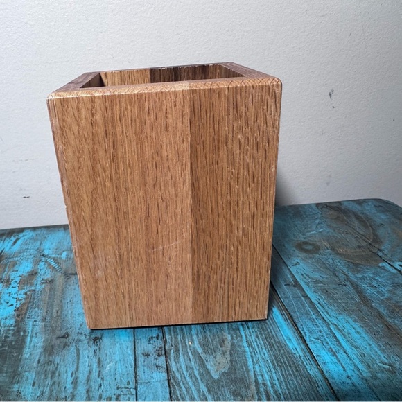 Cutco Vintage Wooden Utensil Holder Spoon Tool Holder Box Storage Wooden - Picture 7 of 15